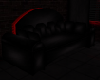 Red Neon/Black Couch