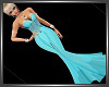 SL Blue Paisley Dress