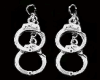 * Handcuffs Earrings
