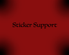 support sticker