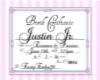 Justin Jr's Birth Certif