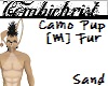 Sand Camo Pup Fur [M]