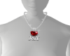J&Y Heart Rubi Necklace