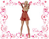 *C* Sparkle Red Babydoll