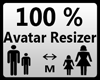 Avatar Scaler 100%