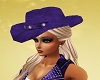 *PFE Purple Cowgirl Hat