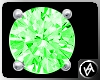 [V] Green Diamond Stud