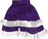 Ivy Purple Fur  Skirt
