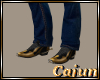 Cowboy Boots/Gold Trim