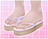 Kawaii Purple Sandals