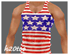 Tank Red White & Blue