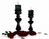 Candles + Roses
