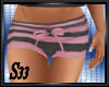 S33 Grey Pink Shorts