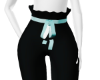 *B* Black Ruffle Teal