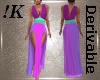 !K! Spring Drape Gown 3A