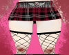 bbw plad skirt