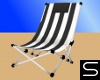 Black/White Beach Chair