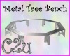 C2u Metal Tree Bench