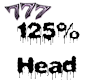 125% Head Scaler