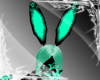 Turquoise Bunny Ears