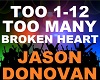 Jason Donovan - Too Many