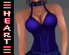 GOTH Queen Tank BLUE