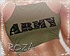 *R*Cenza Army Top*