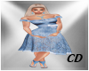 CD Dress Lace Blue Ada