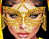 Carnaval Mask Gold 2