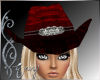 Felony Red Cowgirl Hat