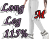 M - Long Leg 115%