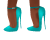 Wedding Teal Heels