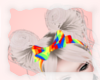 A: Rainbow hair bow