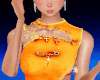 A/ Orange Goth Top