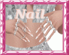 Nails Peach + Ring