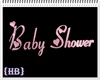 {HB} Baby Shower Pink