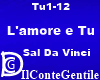 S. Da Vinci L amore e tu