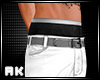 [AK] White Shorts