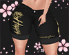 Black And Gold Short Rll