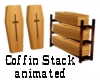 coffin stack