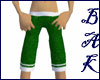 Long Green Shorts