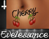 Name Cherry Belly Tattoo