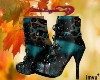 CHILLIN TREND TEAL BOOTS