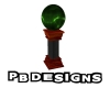 PB Green Orb Pedestal