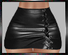 E* Black Leathr Skirt RL