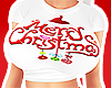 +AB Christmas Tee Red