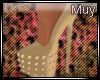 Muy| Heels Studded Nude