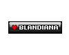 ~d~ blandiana sticker