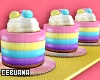 Rainbow Cupcake