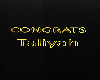 Taliyah ~ Congrats